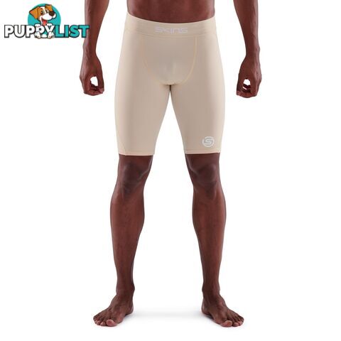 Skins Series-1 Mens Half Tights - Neutral - SKINS