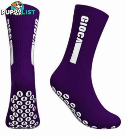 Gioca Grip Socks - Purple - GIOCA