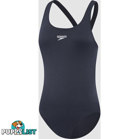 Speedo Girls Endurance + Leaderback Swimsuit - Speedo Navy - SPEEDO