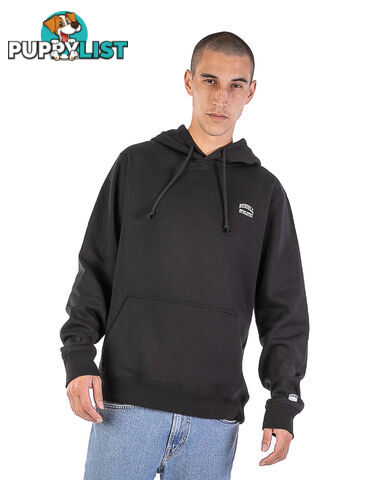 Russell Athletic Mens Originals Small Arch Hoodie - Black - RUSSELL ATHLETIC