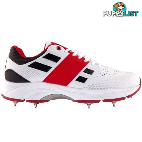 Gray Nicolls Players Full Spike Size:8 Cricket Shoe - White lSize 14 - GRAYNICOLLS