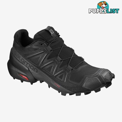 Salomon Speedcross 5 Womens Trail Shoe - Black - SALOMON - 889645916828