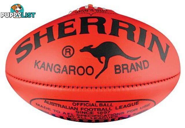 Sherrin KB Leather Size 5 AFL Ball - SHERRIN - 9319966118409