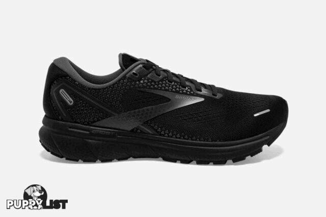 Brooks Mens Ghost 14 D Black - BROOKS