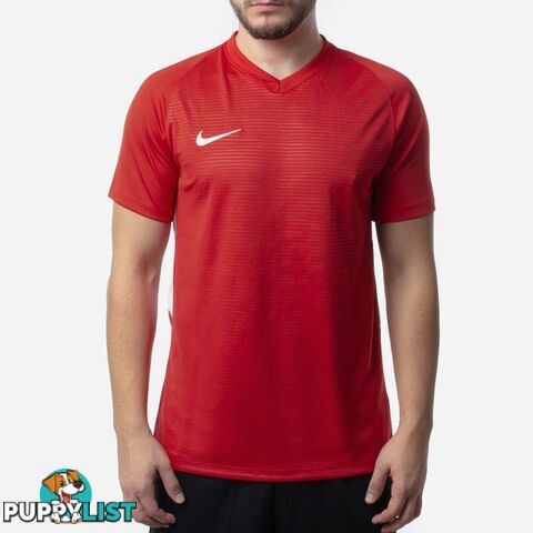 Mens Nike Tiempo Premier Football Jersey Mens SS Top S - NIKE - 888407168024