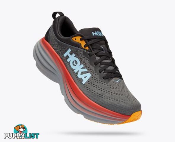 Hoka Bondi 8 Mens Running Shoe - Anthracite/Castlerock - HOKA