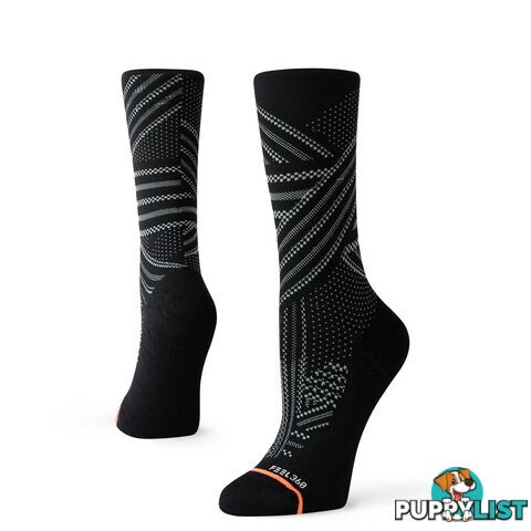 Stance Womens Uncommon Medium Train Crew Socks - Black - Stance - 190107276610