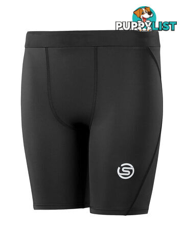 Skins Series-1 Youth Half Tights - Black - SKINS - 5056411803872