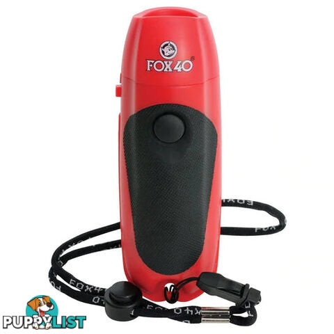 Fox40 Electronic Whistle W/ Lanyard - Red - Fox 40