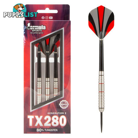 Formula Sports TX280 Gen II 80% Tungsten Dart 25g - FORMULA SPORTS