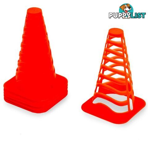 Alpha 6 Pack Of Saftey Hat Markers - Orange - ALPHA GEAR - 5060176330719