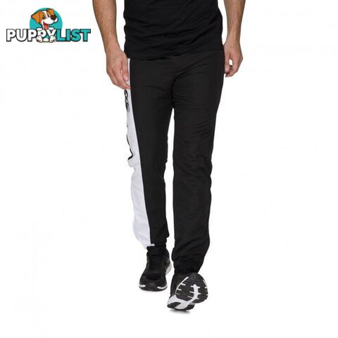 Canterbury Mens Tapered Stripe Cuffed Trackpant - Black - CANTERBURY