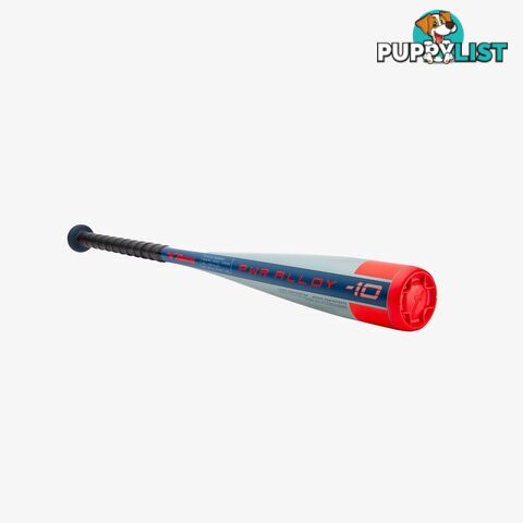 Mizuno B21 power Alloy Youth (-10)Composite Baseball Bat - Grey/Red - MIZUNO - 9342556357063