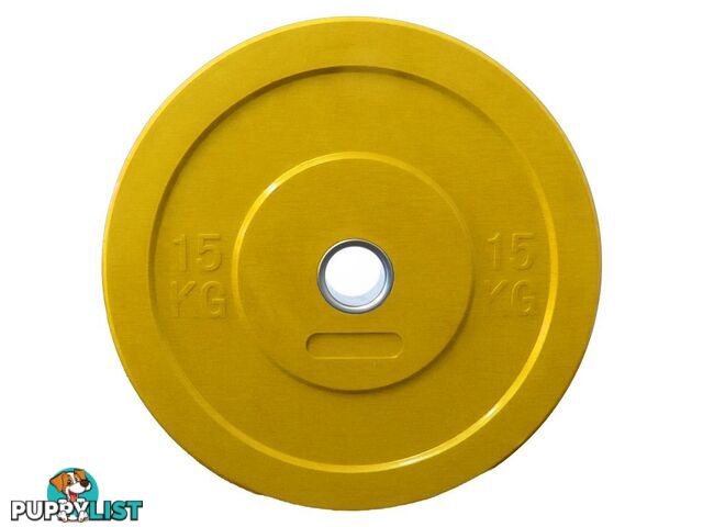 HCE Olympic Yellow Bumper Weight Plate 15kg - HCE - 2200001522732