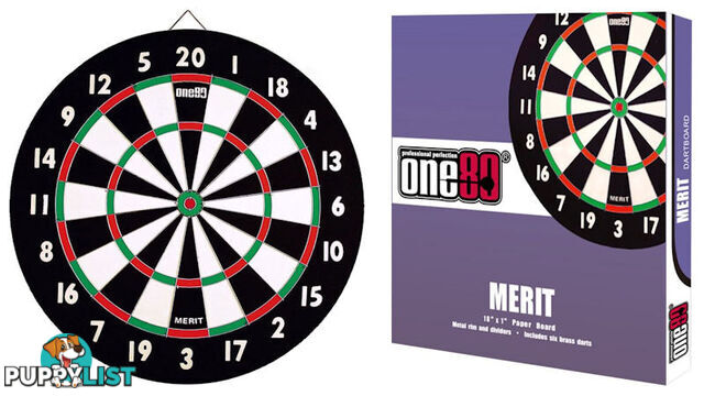 One80 Merit Dartboard - EAGLE SPORTS