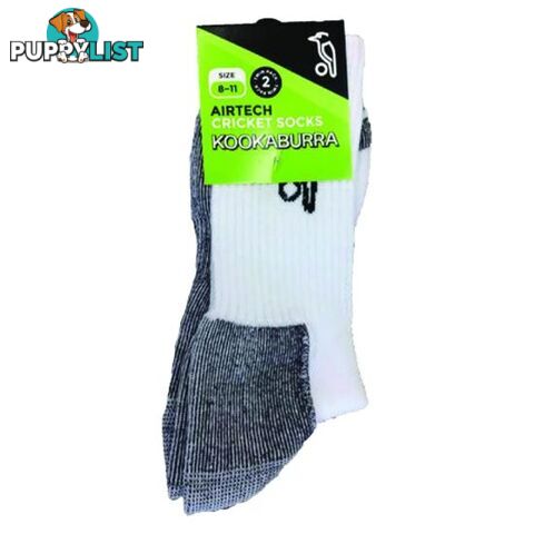 Kookaburra AirTech Socks (2pk) - KOOKABURRA