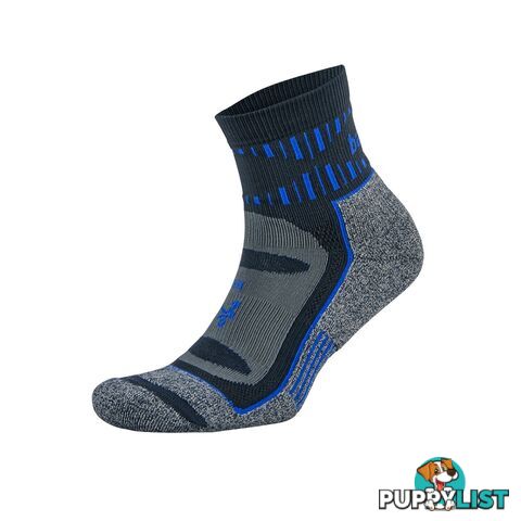 Balega Blister Resist Quarter Sock - Ink/Cobalt - BALEGA