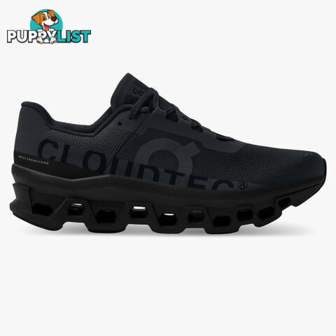 On Cloudmonster Mens Running Shoe - All Black - ON