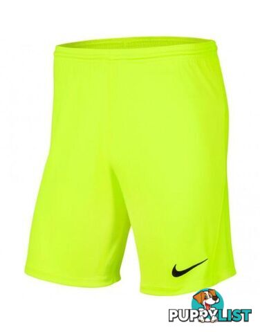 Nike Youth Park 3 Short - Volt - NIKE - 193654348007