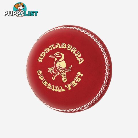 Kookaburra Special Test 142G Cricket Ball - Red - KOOKABURRA - 9313131005808