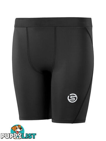 Skins Series-1 Youth Half Tights - Black - SKINS - 5056411803889