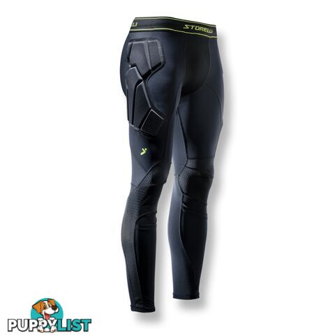 Storelli Adult BodyShield GK Leggings 2 - Black - STORELLI