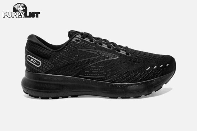 Brooks Glycerin 20 D Mens Running Shoe - Black - BROOKS