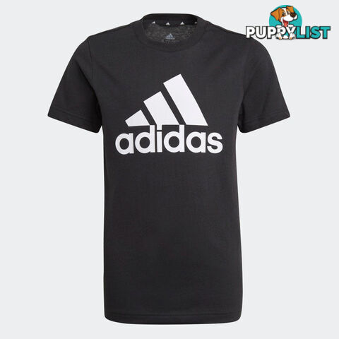 Adidas Boys Big Logo Tee - Black - ADIDAS