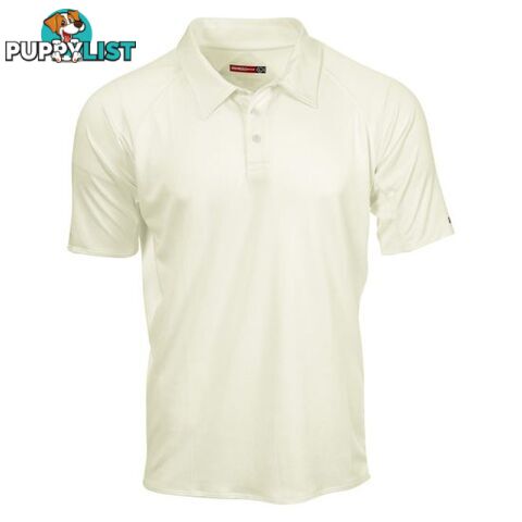 Gray-Nicolls Legend Short Sleeve Mens Shirt - Cream - GRAYNICOLLS