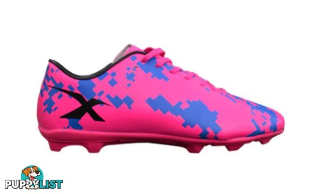 XBlades Instinct Flash Kids Footy Boot - Candy Pink/True Blue - XBLADES