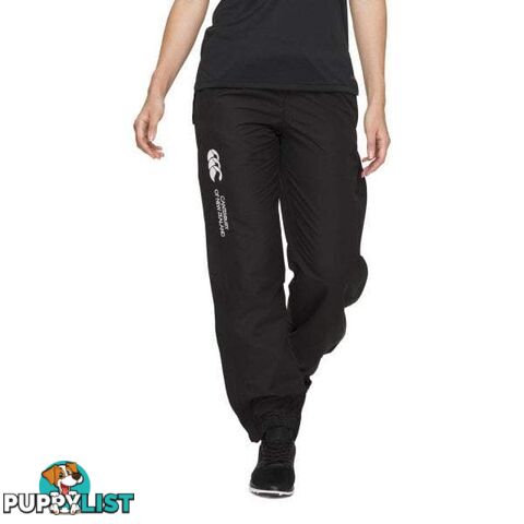 Canterbury Womens Cuffed Hem Stadium Pant - Black - CANTERBURY - 5054773084489