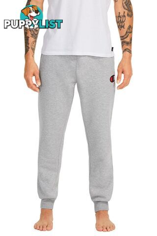 Champion Mens C Logo Cuff Pant - Grey - CHAMPION - 9351950112673