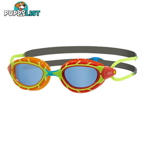 Zoggs Predator Junior Swim Goggles-Multi/Grey/Tint - ZOGGS