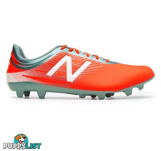 New Balance Alpha D Senior Footy Boot-Orange/Silver-10 - NEWBALANCE