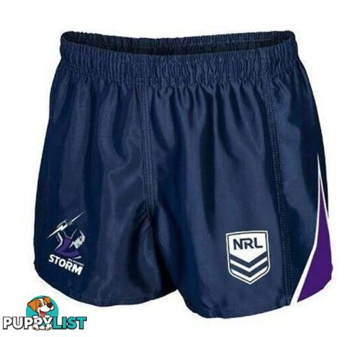 Tidwell Storm Home NRL Supporter Shorts - Navy - TIDWELL