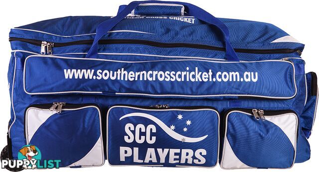 SCC Players Wheelie Cricket Bag - SCC - 9348605004513