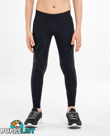 2XU Youth Compression Tights -Black/Nero - 2XU - 9336340185444