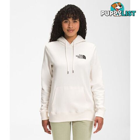 The North Face Womens Box NSE Pullover Hoodie - Gardenia White - THE NORTH FACE