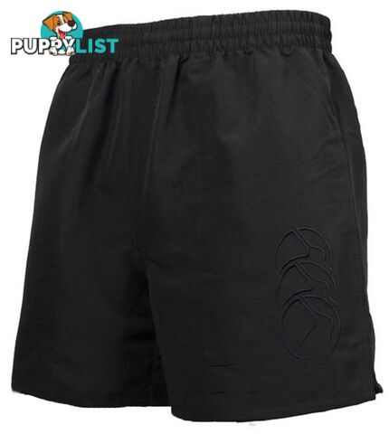 Canterbury Senior Tactic Short with Tonal CCC - Black - CANTERBURY - 5051595975810