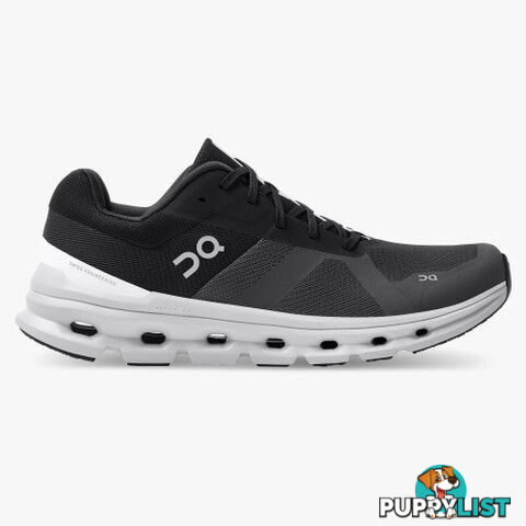 On Cloudrunner Mens Running Shoe - Black - ON