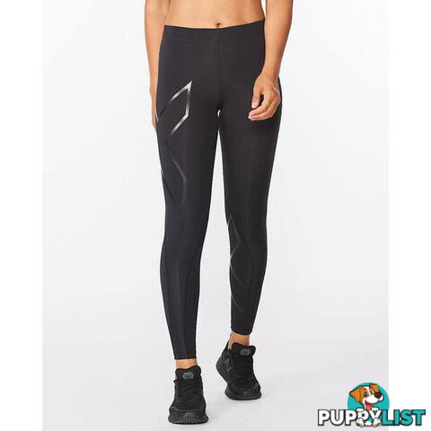 2XU Womens Core Compression Tights - Black/Nero - 2XU