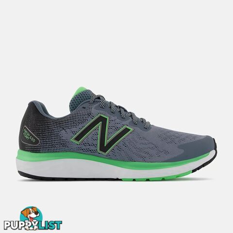 New Balance Fresh Foam 680 V7 Mens Running Shoe-Grey-8 - NEWBALANCE