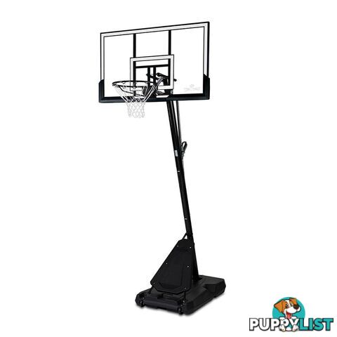 Spalding Portable 52in Acrylic (Pro Glide Advanced Lift) Basketball System - SPALDING - 689344415833