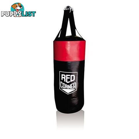 Red Corner Spar 3ft Punch Bag-Black/Red - RED CORNER - 9313875919126