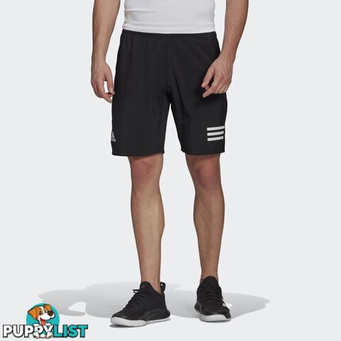 Adidas Mens Club 3Str Short - Black - ADIDAS