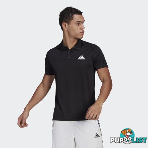 Adidas Mens Aeroready Polo - Black - ADIDAS