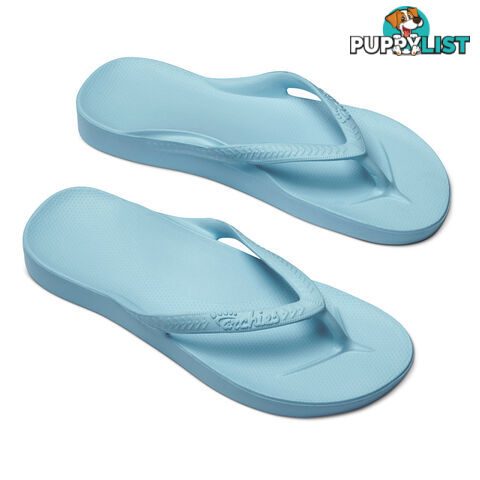 Archies Adults Arch Support Thongs - Sky Blue - ARCHIES