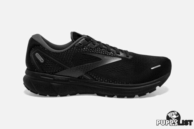 Brooks Mens Ghost 14 D Black - BROOKS