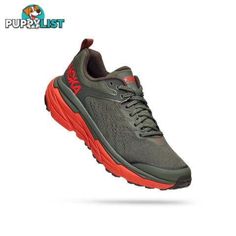 Hoka Challenger ATR 6 Mens Trail Shoe - Black/Thyme - HOKA