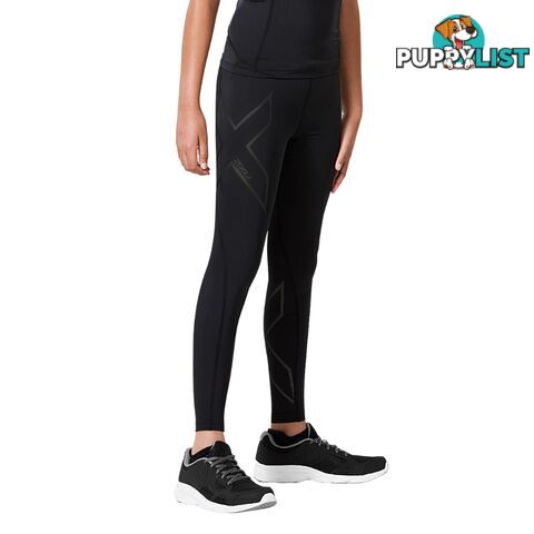 2XU Youth Compression Tights - Black/Nero - 2XU - 9336340422747